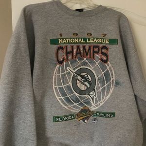 Marlins 1997 NL champs Sweatshirt